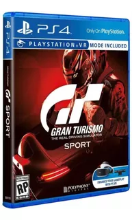 Gran Turismo Sport Para Ps4 - Play Station 4 Fisico