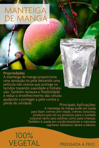 Imagem 3 de 4 de Manteiga De Manga 100gr