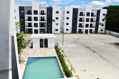 Venta Apartamento Proyecto Con Piscina, Santiago (hfa-271)