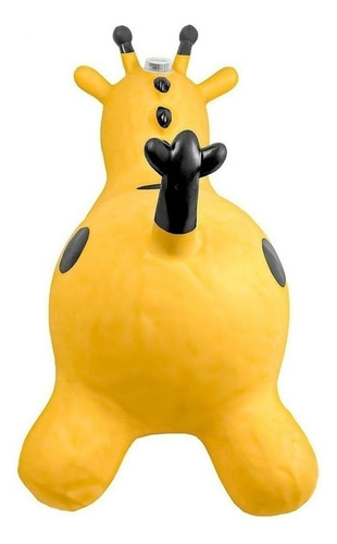 Bee Toys Girafinha Hopper Upa Upa inflável de borracha com som infantil