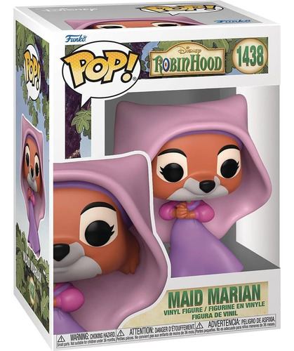 Figura De Vinilo Pop! Funko Robin Hood Maid Marian 9.53 Cm