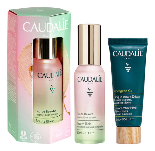 Set Caudalie Beauty Elixir 30 Ml Tonificante + Vinergetic C