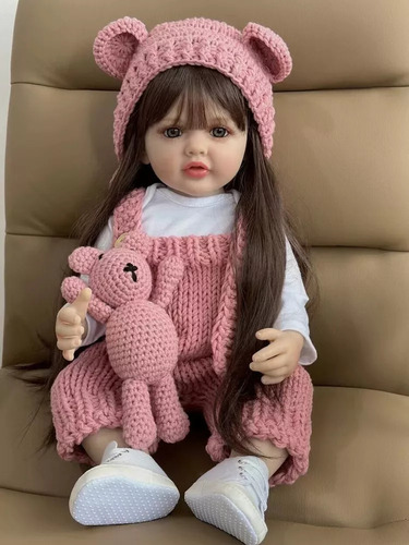 Ropa De Punto De Felpa De Silicona Reborn Baby Doll Bzdoll D