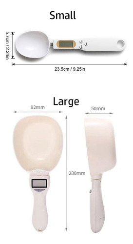 Para Cuchara Medidora De Alimentos Y Báscula Electrónica