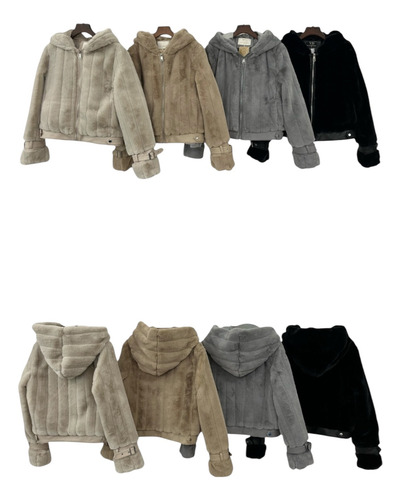 Campera Ecocuero Invierno Importado