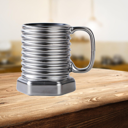 Mz Copo De Café Da Manhã Com Água Da Coleção Silver