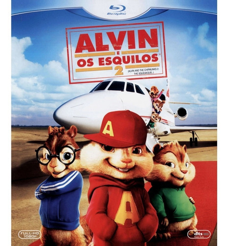 Blu-ray Alvin E Os Esquilos 2 - Original & Lacrado