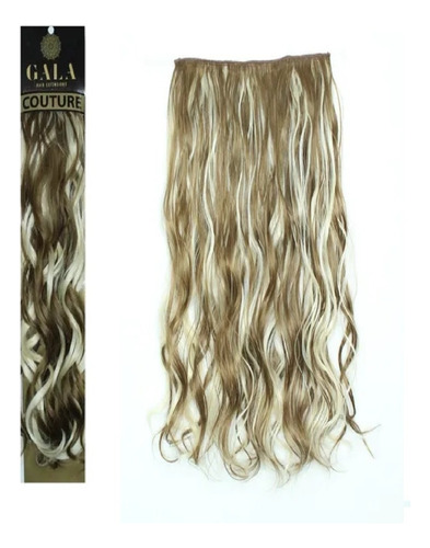 Extension Cabello Gala Couture 100% Fibra Natural 20 Wave Color #6/613 CASTAÑO CLARO CON BEIGE