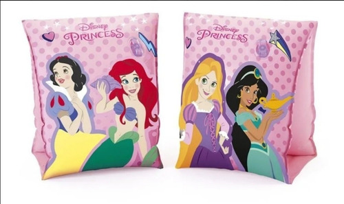 Flotador De Brazo De 3 A 6 Años Princesas Inflable 