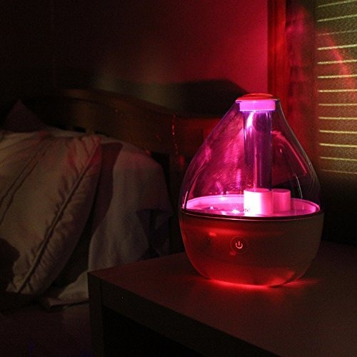 Crane Personal Humidificador Ultrasónico Cool Mist, Cubo, E