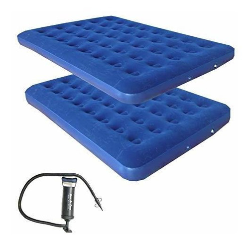 2-piece Of Zaltana Double Size Air Mattress With Double Acti