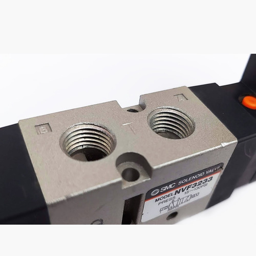 Electro Valvula 5 Vias 2 Posiciones Doble Bobina 1/4 Npt