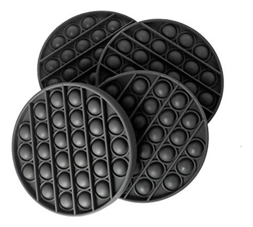 Paq 4 Juguetes Sensoriales De Burbujas Push Pop De Silicón S