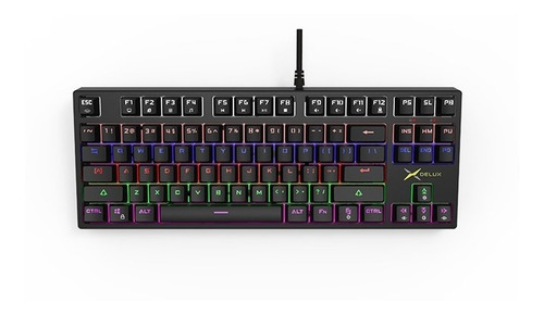 Teclado Mecanico Gamer Delux Km13 Um\