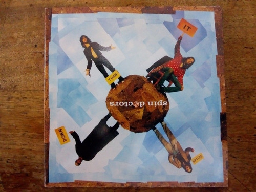 Portada Librito Del Cd Turn It Upside Down De Spin Doctors 