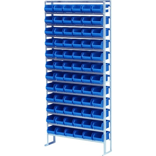 Gaveteiro Estante Com 72 Gavetas Bins Organizador Resistente