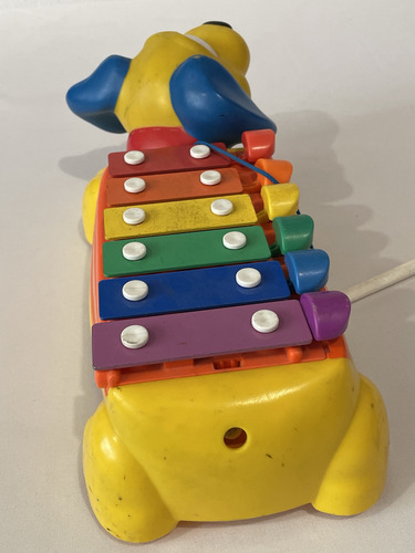 Perrito Perro Marimba Fisher Price Mattel 2002 Juguete Usado (Usado)