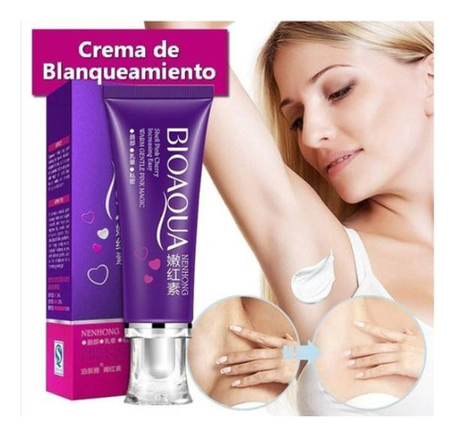 Crema Blanqueadora De Zonas Íntimas De Bioaqua