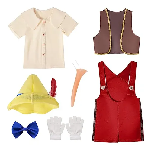 Disfraz De Marioneta Para Niños, Cosplay, Personaje De Cuent