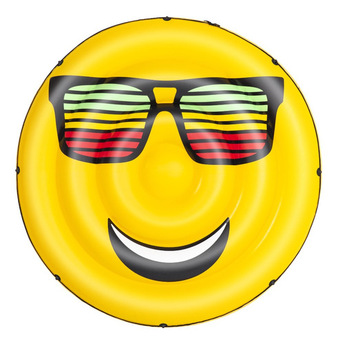 Colchoneta Inflable Grande Emoji Bestway 188cm 43139