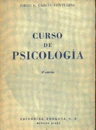 Jorge L. Garcia Venturini: Curso De Psicologia
