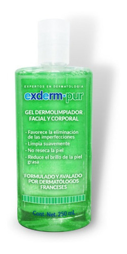 Exderm Pur Gel Dermolimpiador 250 Ml Tipo de piel Normal