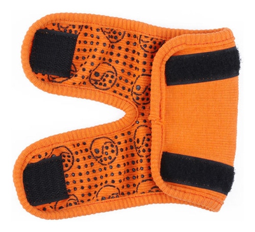 2x Rodilleras Ajustables Para Mascotas, Soporte Naranja S