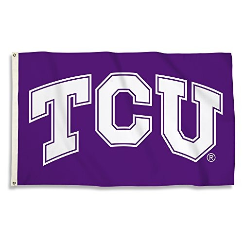 Ncaa Tcu Horned Frogs 3 X 5 Pies Bandera Con Ojales,