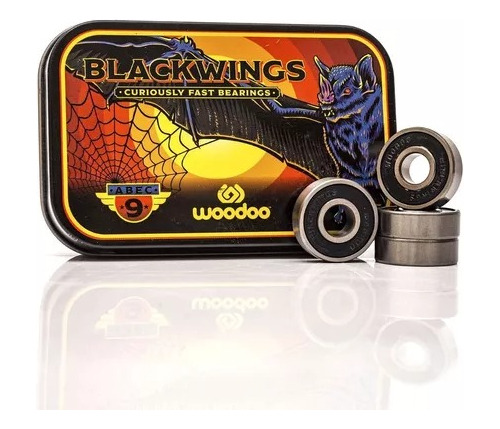 Rulemanes Black Wings Woodoo Metalbox