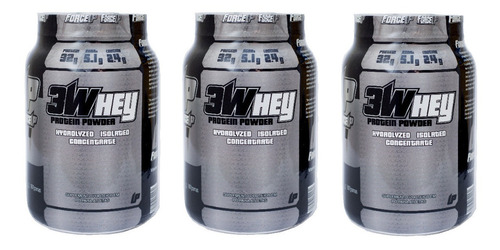  3x Whey Protein Forceup 900g (wey Way 3w 5w) - Promoção !