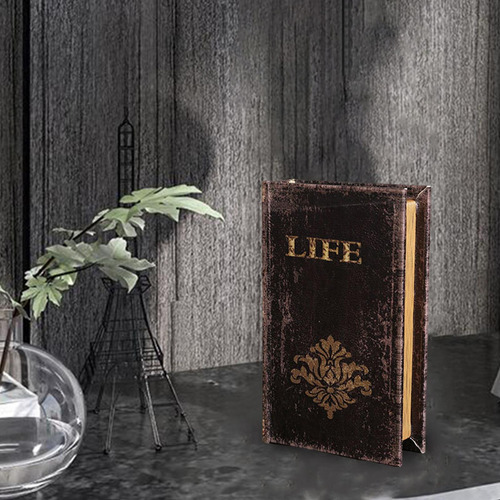 Caixa De Armazenamento De Livros De Simulação De Vida