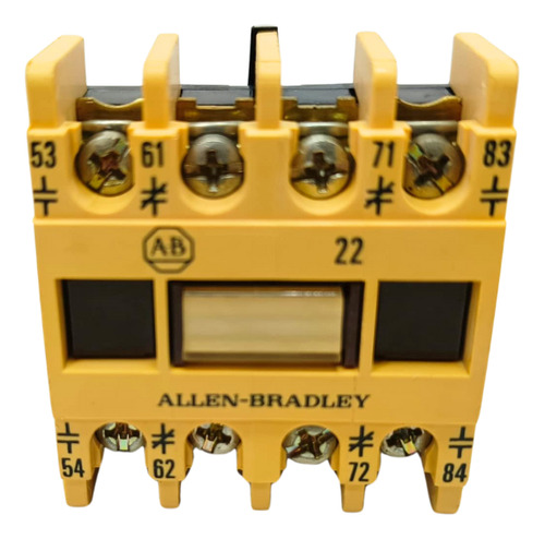 Contactor Auxiliar Allen Bradley M:195-fa22 3 Und Serie A (Usado)