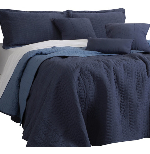 Imagen 4 de 6 de Cubrecamas Cover 6 Piezas Almohadones Y Fundas 2 1/2 Plazas