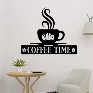 Coffee Time 2d Wall Decor- Arte Plastico