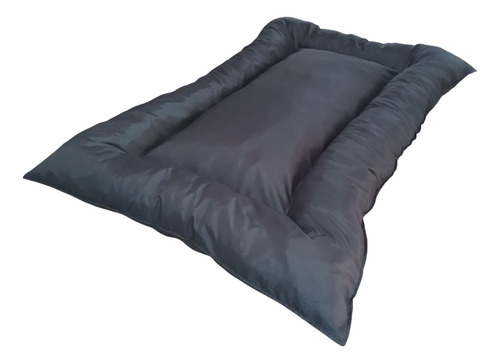 Pack 2 Colchonetas Colchon Cama 1 M X 70 Cm Gris Topo Liso