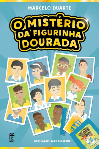 Livro O Misterio Da Figurinha Dourada