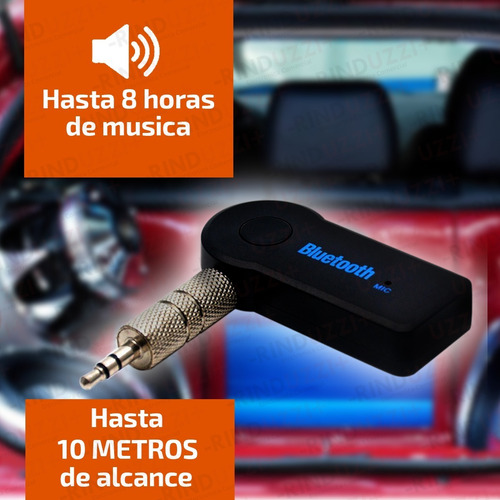 Receptor Bluetooth Usb Auto Microfono Manos Libres Estereo