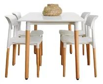 Comprar Mesa Eames 1.40 X 0.80 Con Sillas Escandinavas