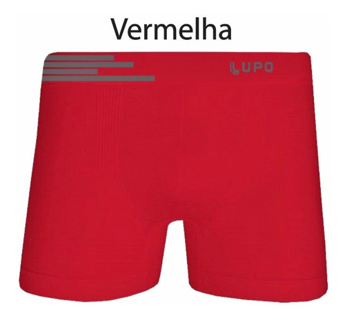 Imagem 7 de 10 de Cueca Lupo Kit 6 Peças Boxer Microfibra Sem Costura Original