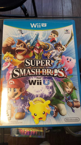Jogo Super Smash Bros Para Nintendo Wii U Midia Fisica