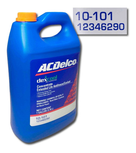 Refrigerante Acdelco Naranja 100% Concentrado Original