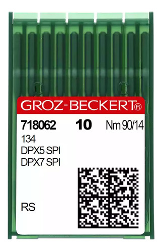 Aguja Groz-beckert® 134  /dpx5 / 135x5 90/14 - Rs