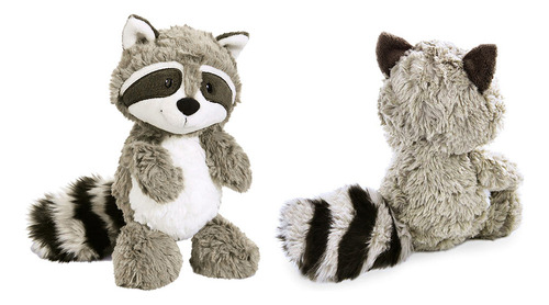 Almohada Suave De Peluche Con Forma De Mapache, 25 Cm, Para