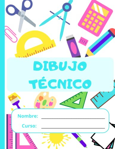 Cuaderno Cuadros Dibujo Tecnico: Cuaderno En Blanco Para Asi