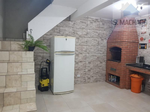 Imagem 5 de 15 de Sobrado Para Venda Em Santo André, Parque Marajoara, 3 Dormitórios, 1 Suíte, 2 Banheiros, 2 Vagas - Ve1626_2-1024663