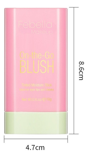 Blush Bastão Iluminador Glow Febella