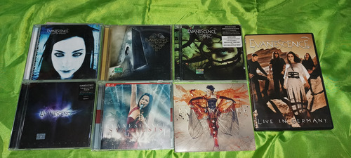 Cds Y Dvd, Evanescence, En Total 9 Discos.