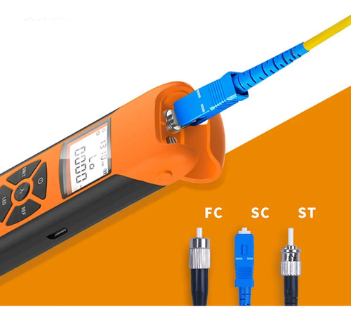 Medidor Portátil De Alta Potencia Óptica Probador De Fibra Ó