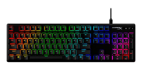 Teclado Hyperx Alloy Origins Pbt Merco Switch Red 