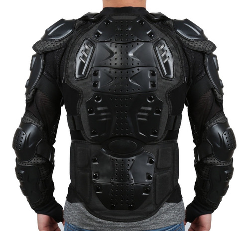 Chamarra Con Protecciones Motociclista Armadura Esqueleto